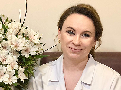 Врач акушер-гинеколог Клинического госпиталя на Яузе, кандидат медицинских наук, Кирикова Юлия Михайловна
